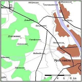 Русаново ярославская область это где на карте