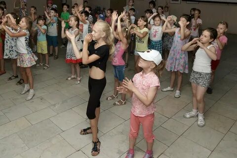 Дискотека в лагере