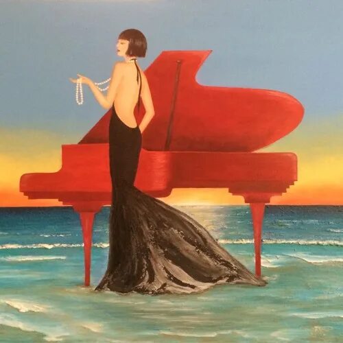 Дама т. Сюрреализм женщина. Женщина художник сюрреалист. Сюрреализм женские образы. Женщина рояль и море.