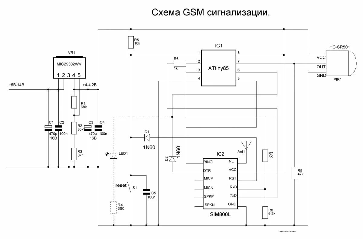 Gsm своими руками. Схема сигнализации.sim800l. Sim800l схема модуля. GSM модуль sim800 схема. GSM сигнализация на sim800l.