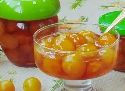 Алыча желтая заготовки на зиму рецепты