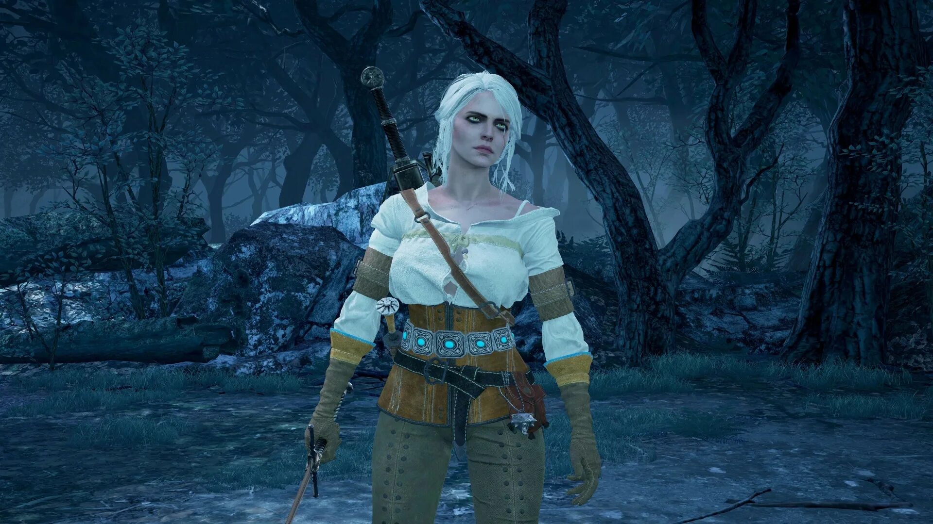 Цири 3д. SOULCALIBUR 6 Цири. Цири Ведьмак 3. Witcher 3 Ciri Mod.