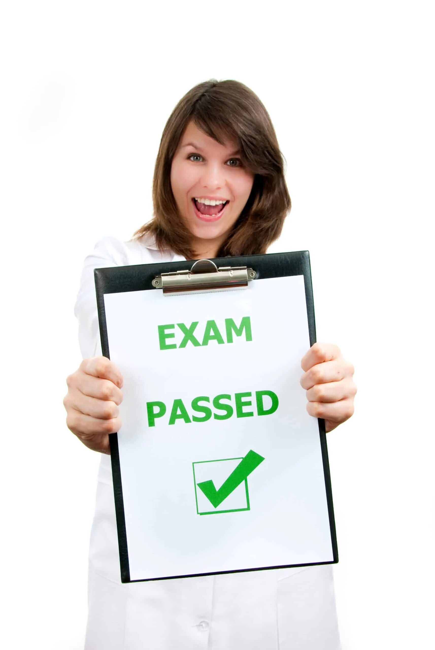 I passed all the exams successfully. To pass a test. passing exam. pass. sail through the exam.