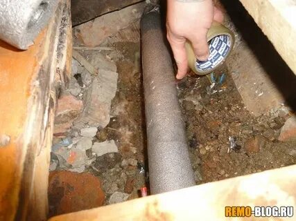 Как утеплить трубы водопровода в частном доме