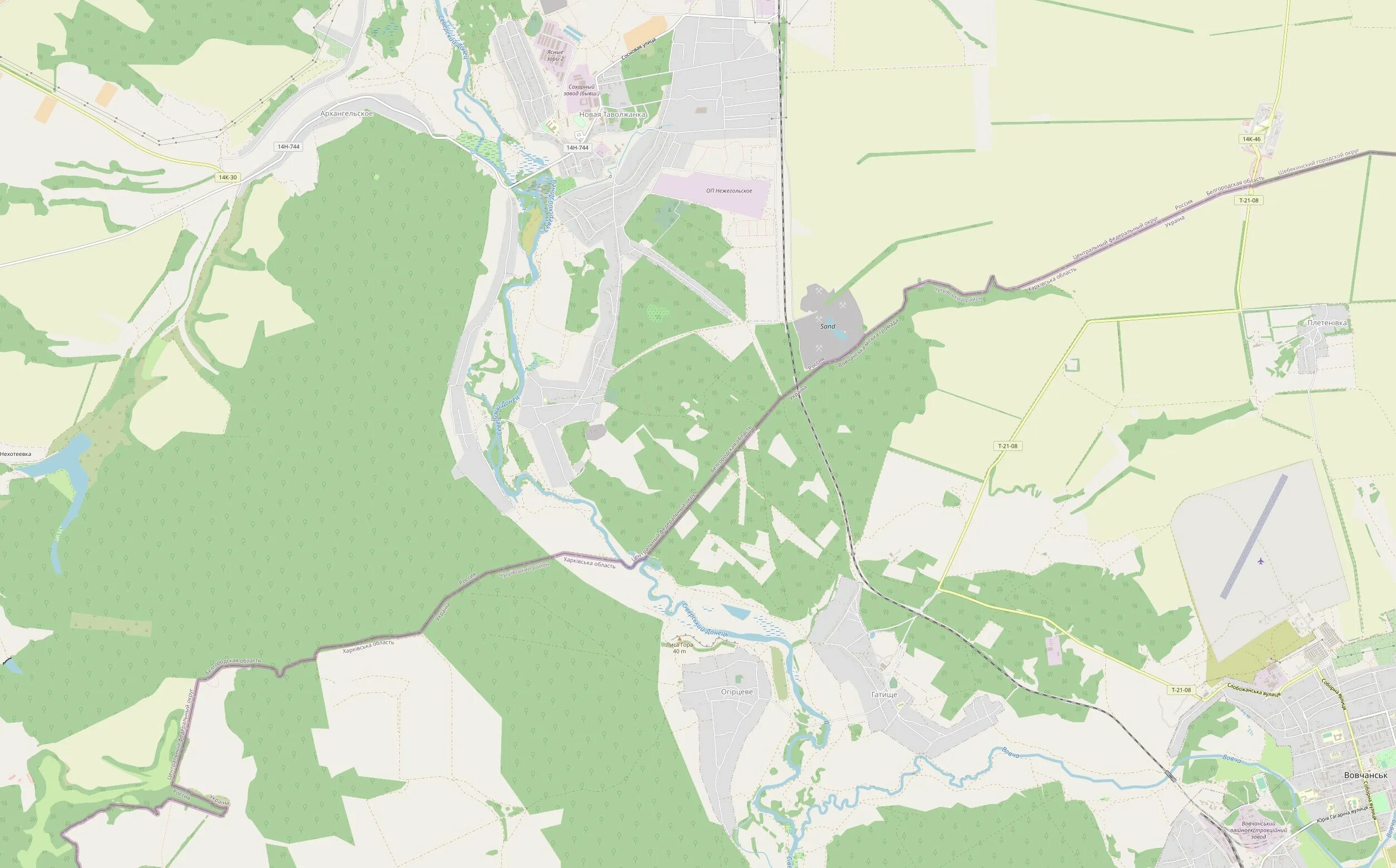 Новая Таволжанка Шебекинский район. Таволжанка Белгородская область на карте. На карте деревню новая Таволжанка.