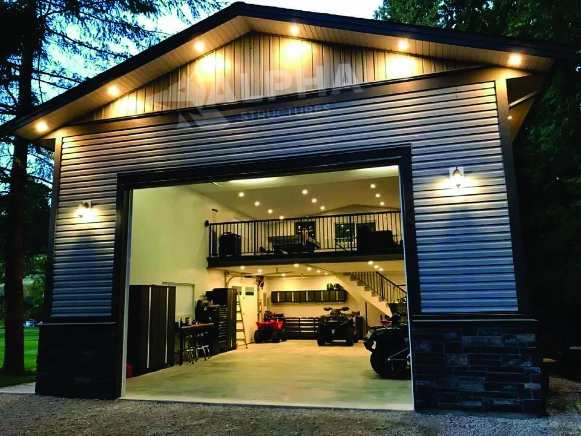 Стильный гараж. Красивый гараж. Дизайнерский гараж снаружи. Гараж каркасный в современном стиле. Как сделать красивый гараж