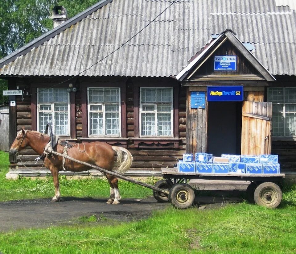 Буреполом КИБЕРПОЧТА. Телега с лошадью. Телега деревенская. Лошадиная телега в деревне. По домам телега