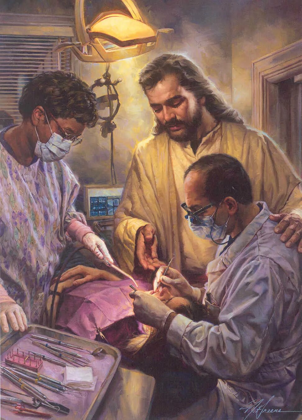 Врач от бога часть 5. Медицина и хирургия в живописи. Иисус доктор.
