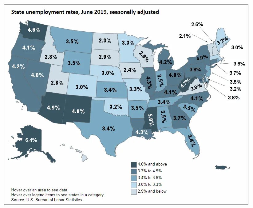 Карта безработицы США. State unemployment. Unemployment insurance in the United States. Unemployment compensation in USA.