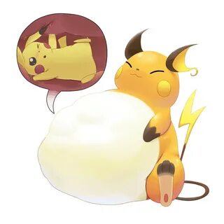 (Commission) Raichu vore. 