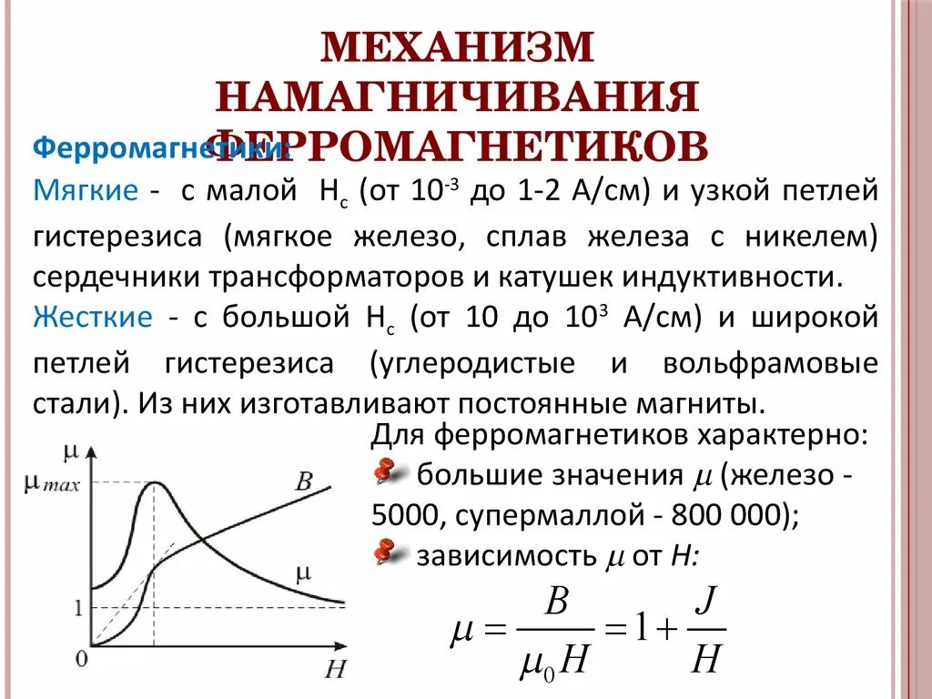 Как ампер объяснял намагничивание железа кратко. Намагничивание материалов. Перемагничивание ферромагнетиков. Намагничивание ферромагнетиков кратко. Петля гистерезиса ферромагнетика.