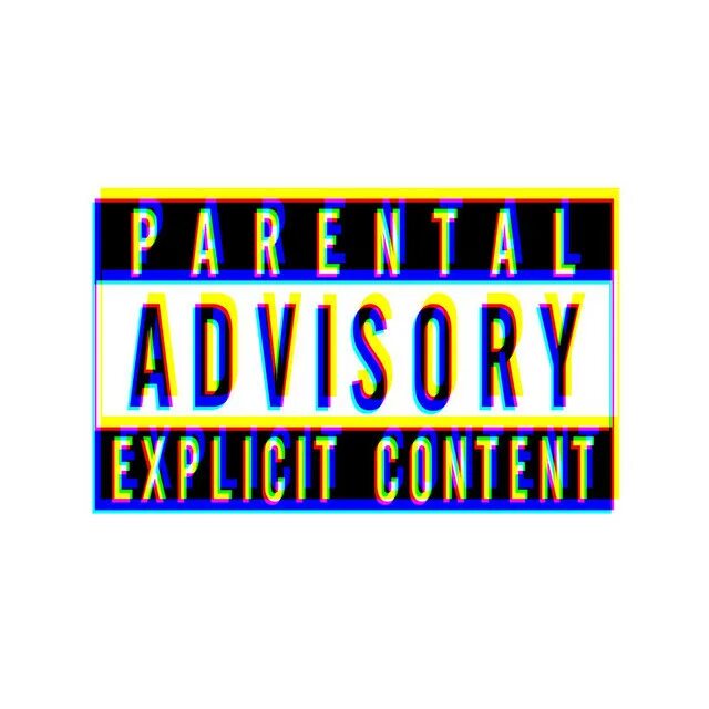 Advisory explicit content перевод. Наклейка advisory. парентал адвизори. значок parental advisory. табличка advisory.