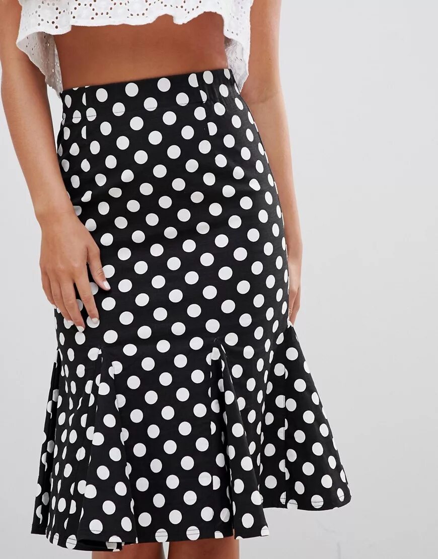 Черная юбка в горошек. Midi skirt Polka Dot. Юбка в горошек. Юбка в горох. Фасоны юбок в горошек.