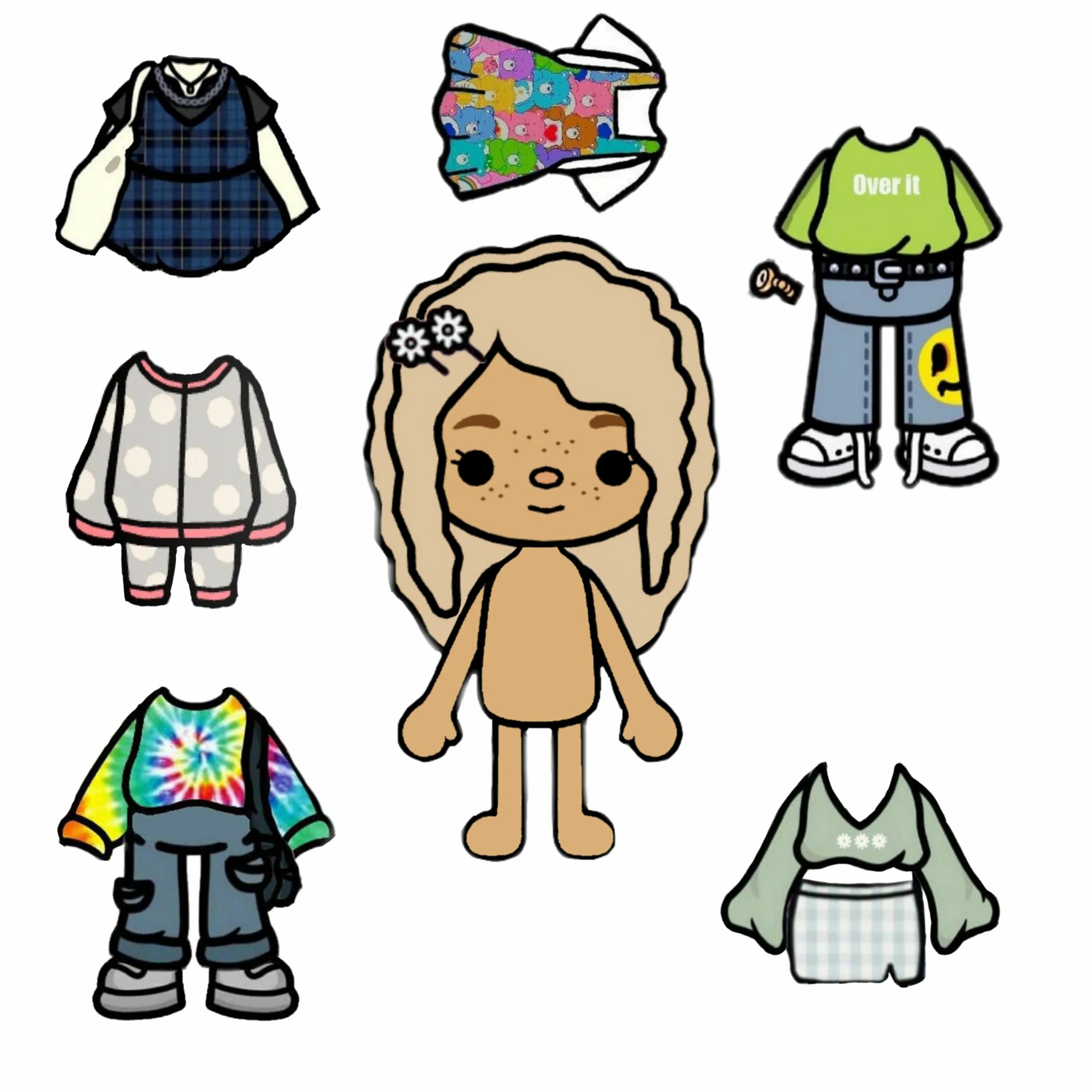 Одежда для кукол. Распечатки тока бока с одеждой. Бумажные персонажи с одеждой. Бумажная девочка с одеждой.