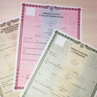 Акт гражданского состояния получить