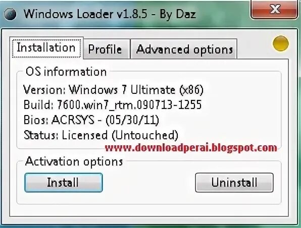 Windows Loader. Windows Loader by Daz – активатор. Windows Loader 2.2.2 by Daz. Активатор Windows 7 Loader. Активатор daz