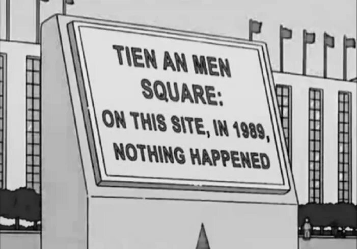 Nothing happened to me i happened. Nothing happened in 1989. Nothing happening. Nothing happened without no reason.