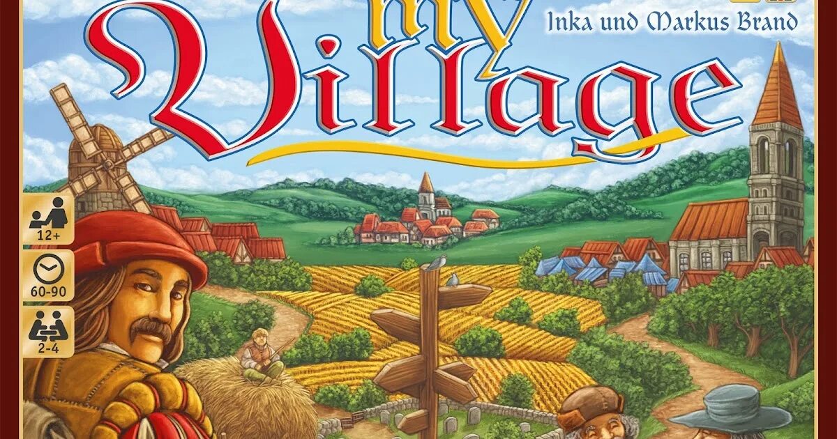 Переведи village. Деревни настольная игра. Игра my Village. My Village Board game. My Village настольная.