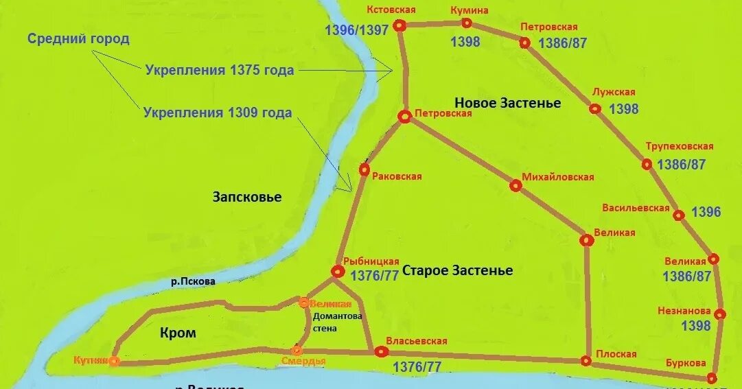 Г средний на карте. План схема Псковского Кремля. Псковский кром план. Псков Кремль план. Псков на карте.