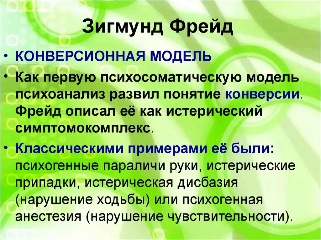 Синдром фрейда. Конверсионная теория фрейда. конверсионная модель. психоаналитическая конверсионная модель. конверсионная модель фрейда в психосоматике.