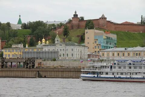 Волжская набережная нижний новгород на карте
