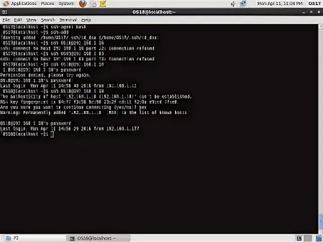 Ssh connect to host