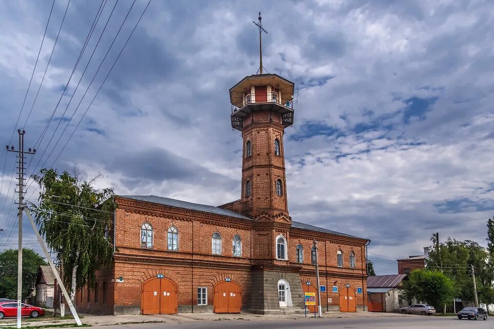 В каком году построена пожарная каланча