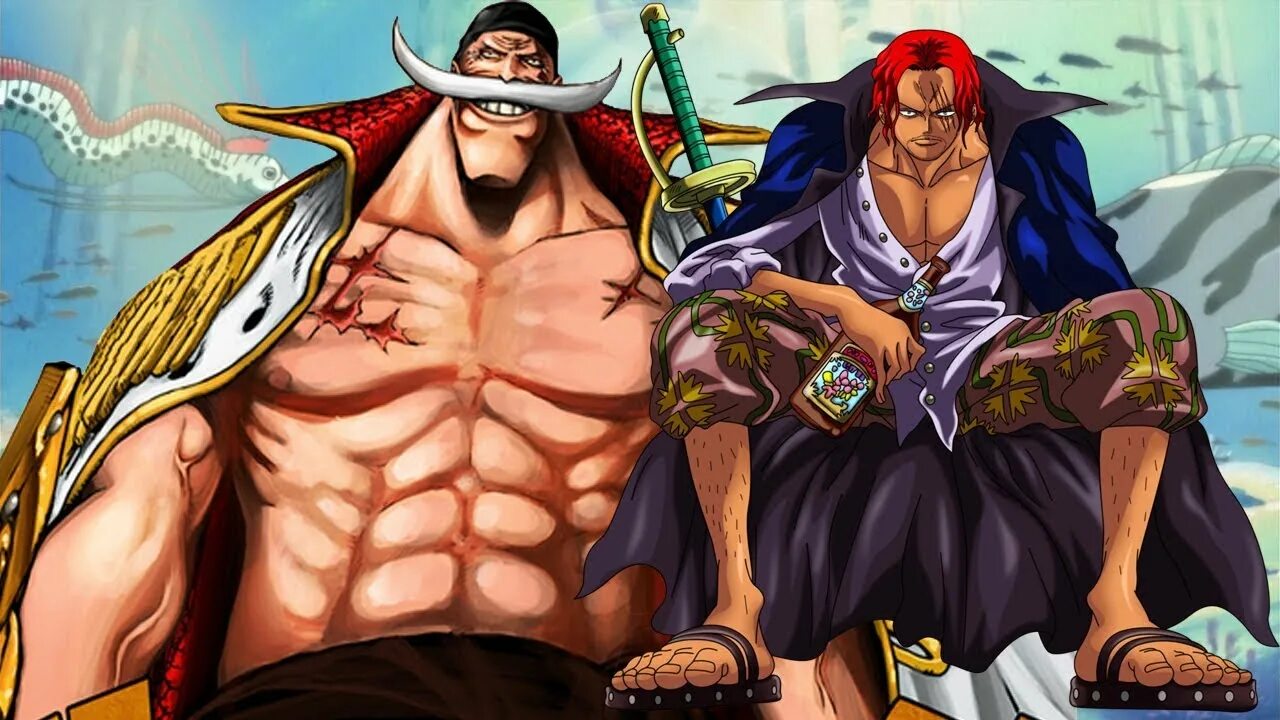 Ван пис спойлеры 1112. Грифон Шанкс. Ван Пис Whitebeard. Ван Пис Шанкс и Белоус. Шанкс Ван Пис.