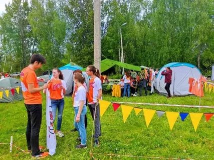 В туристическом слете принимали участие