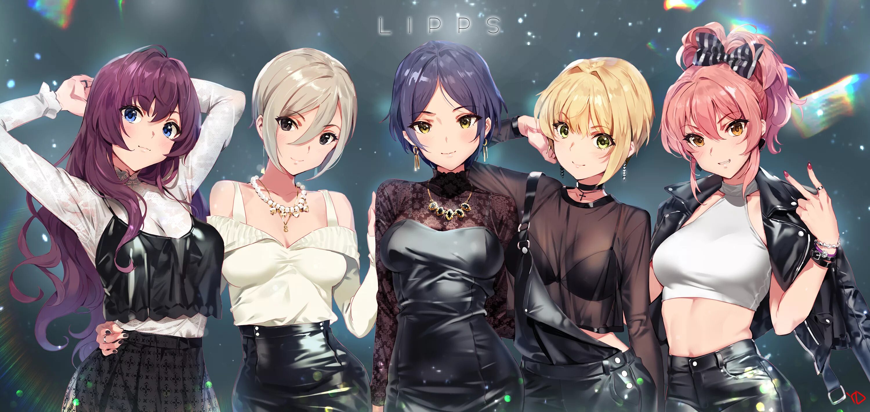 Идолмастер Lipps. Идолмастер Shiomi and Shiki. Гарем японок