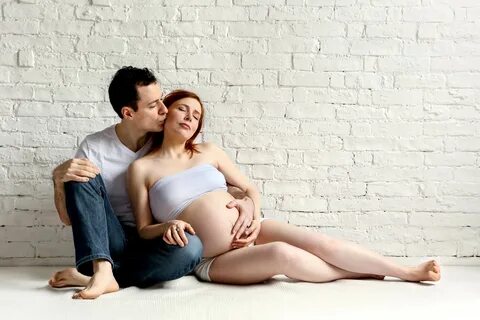 Фотосессии беременных с детьми (22 фото) .