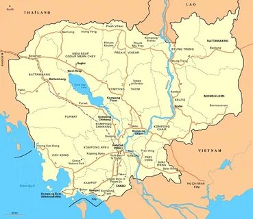 Регионы камбоджи