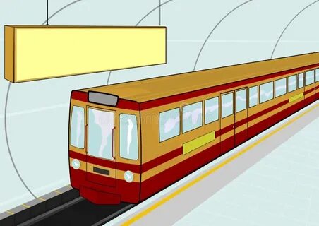 Метро на белом фоне