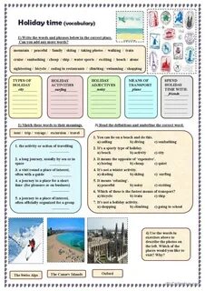 This worksheet was made as an extra activity when you teach or revise the f...