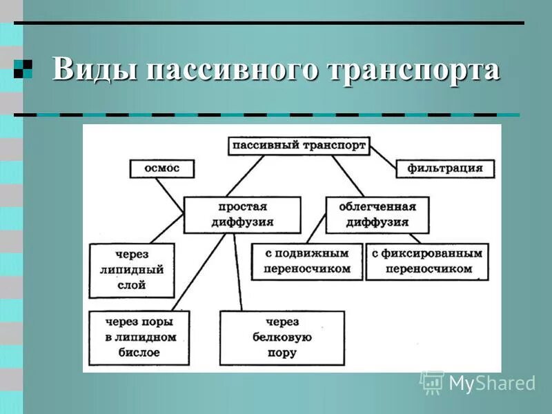 Типы пассивных систем