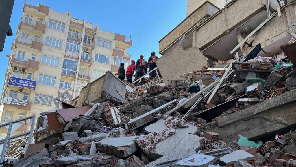 Землетрясение в Турции 2023. Кахраманмараш землетрясение.