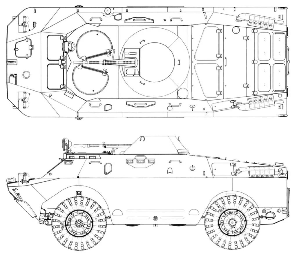 RU48404U1 ARMORED RECEIVING AND SURVEILLANCE MACHINE