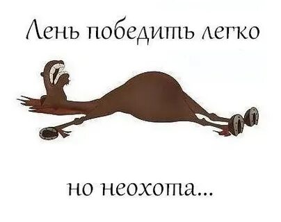 Мне лень победить лень