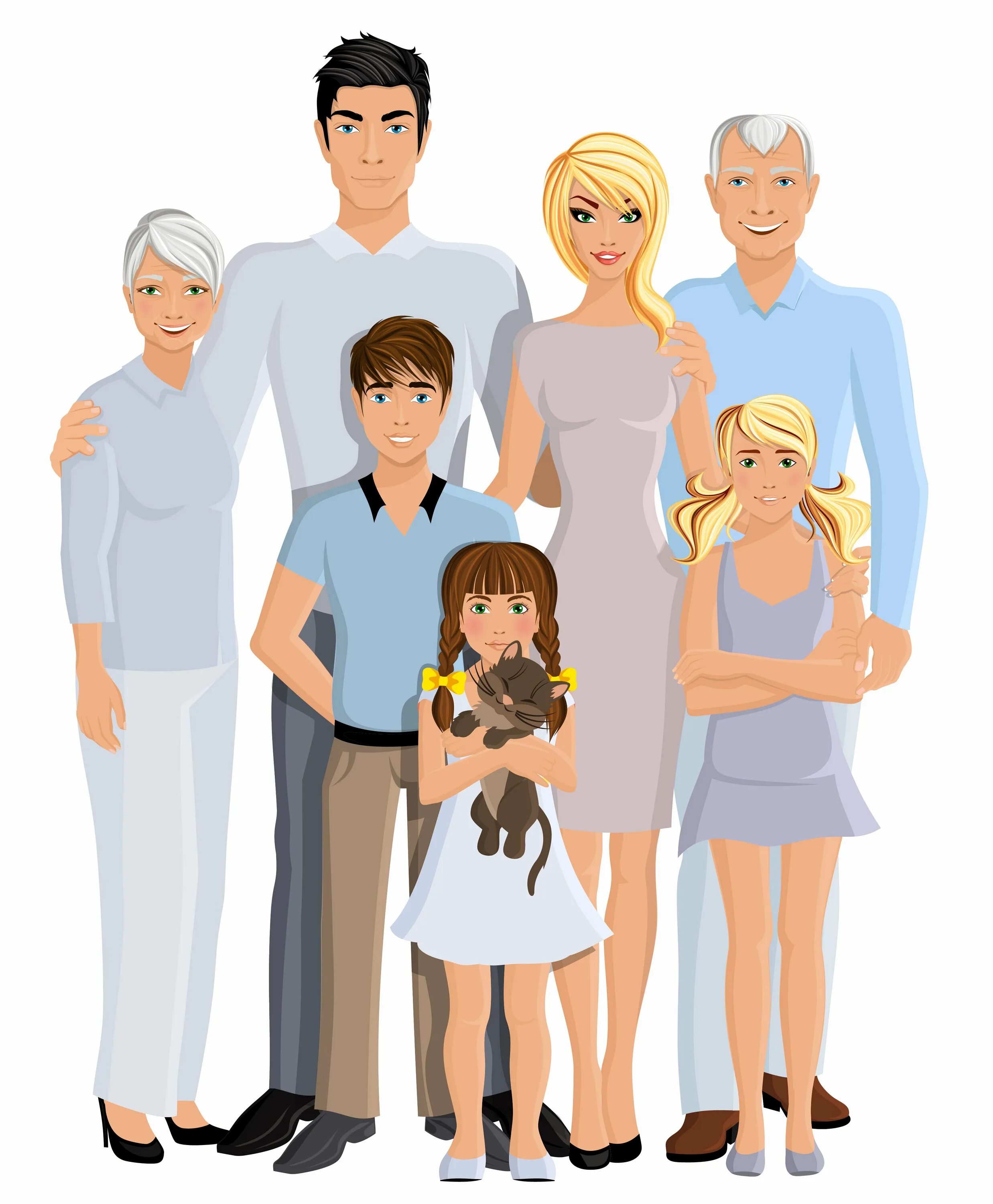 Семья мультяшные. Портрет моя семья. Рисунок моя семья. Рисунок семьи из 7 человек. Папа мама дочь сын бабушки дедушки