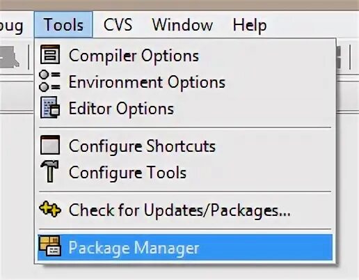 Compiler options. Compiler options