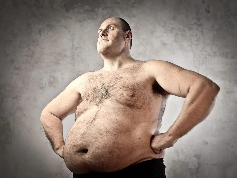 ожирение живота мужчин