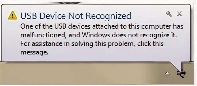 Usb device is not found. Usb device is not found