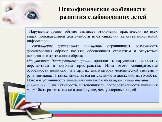 Адаптированная программа по зрению. Адаптированная программа по зрению