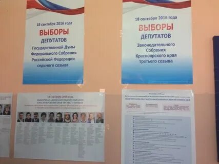 Явка на выборы в красноярском крае