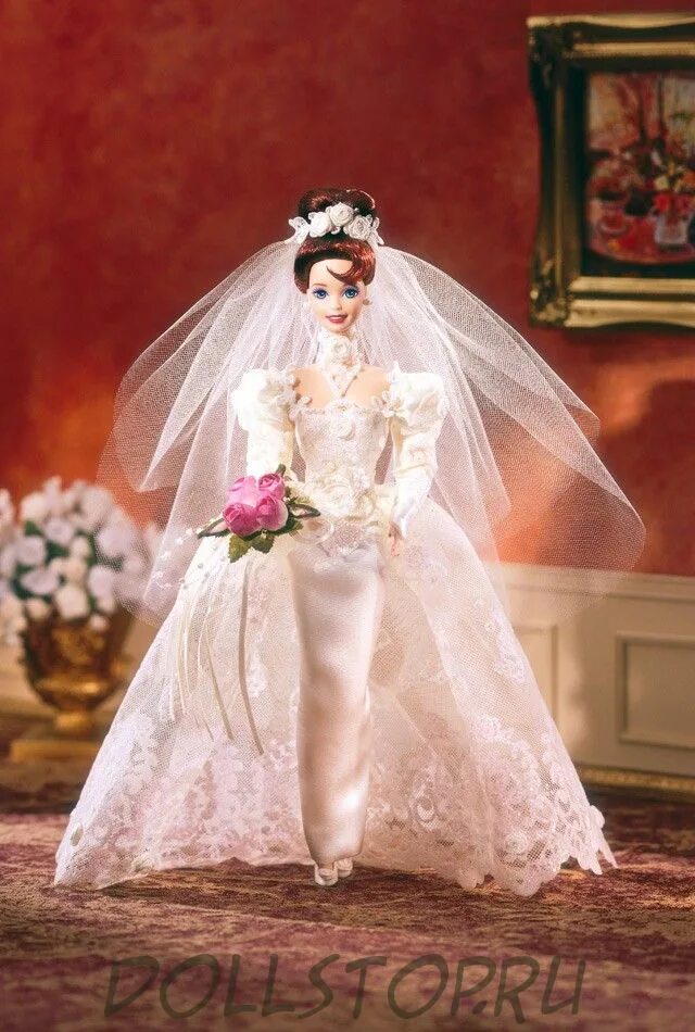 Купить куклу невесту. Кукла Барби Rose Bride. Barbie Rose Bride 1996. Барби невеста романтичная. Barbie невеста 1995.