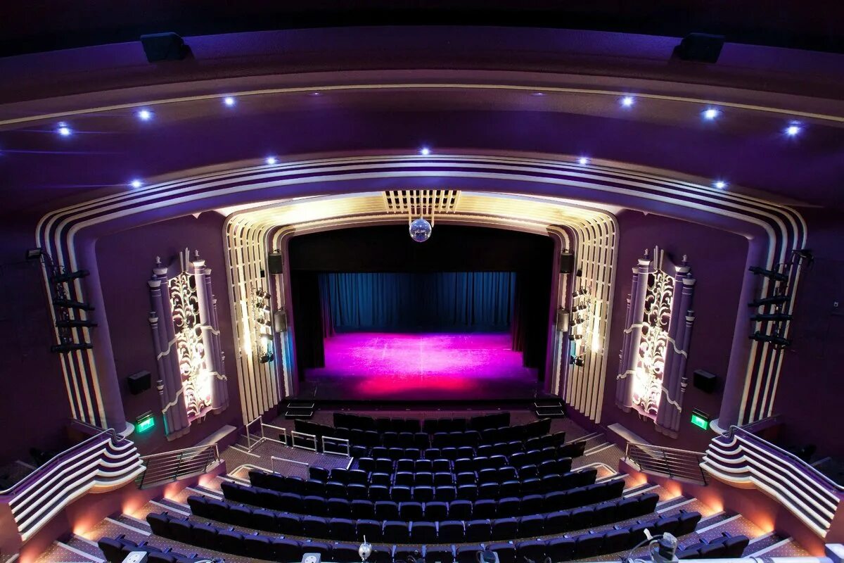 City Hall Theatre Barcelona. Theater hall