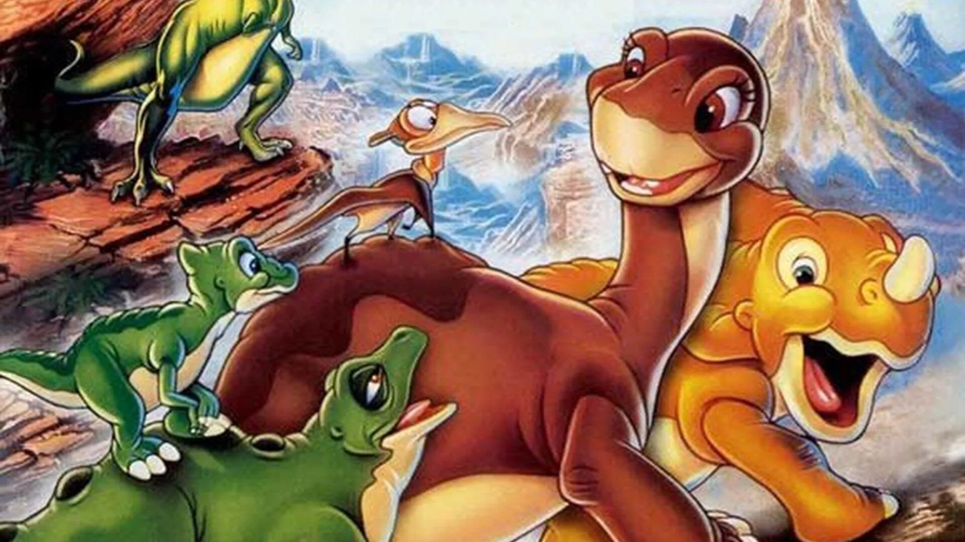 The Land before time 1988. Начала времен 2000