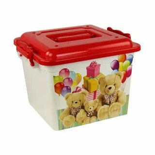Контейнер пластиковые хранение игрушек