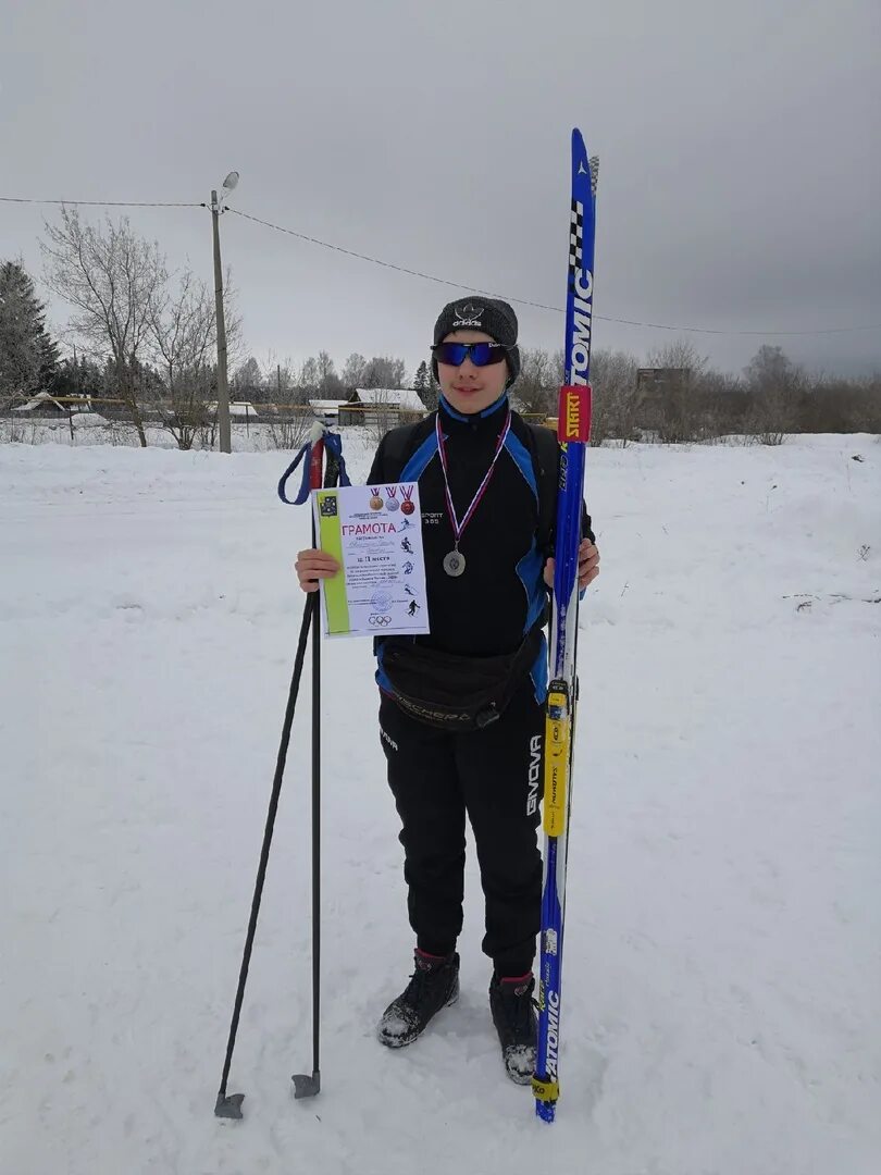 Никтьин лыжный тренер Сосновка Кировская область.