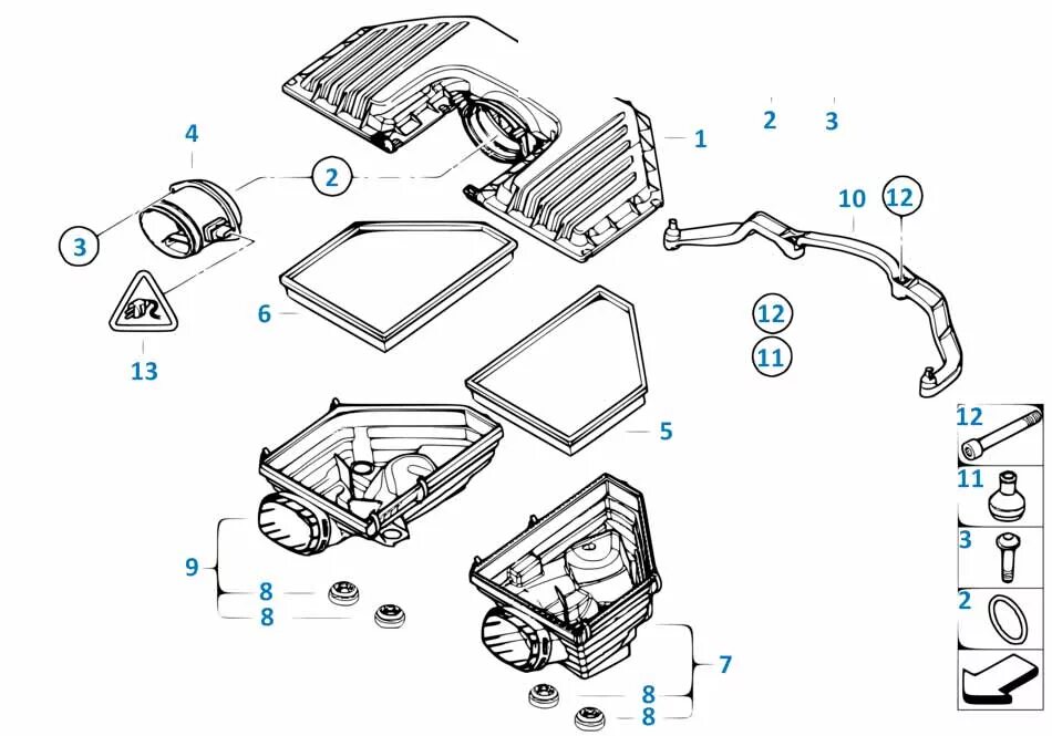 Фильтр воздушный бмв х5. Схема корпуса воздушного фильтра БМВ х5 е70 4.0d. Фильтр воздушный BMW x5 e70. Заглушка корпуса воздушного фильтра БМВ х5 е70 4.0d. Воздушный фильтр BMW e82 кожух схема.